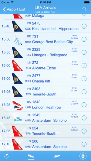 Leeds Bradford Airport - iPlane Flight Information(圖1)-速報App