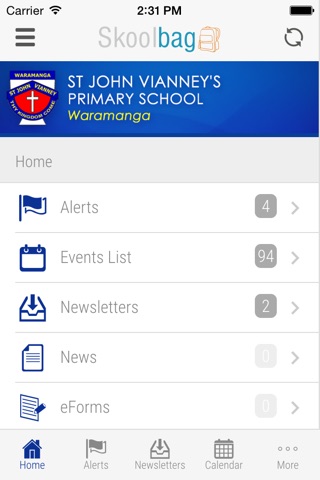 St John Vianney's Primary School Waramanga - Skoolbag screenshot 3