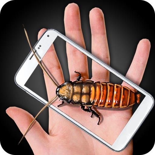Cockroach 2 Hand Funny Joke iOS App