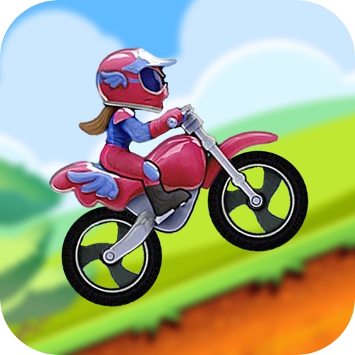 Super Girl Biker Offroad icon