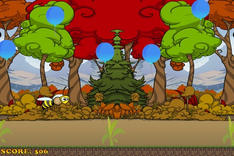 Dizzy Flying Bee Maze - Balloon Avoider Mania screenshot 4