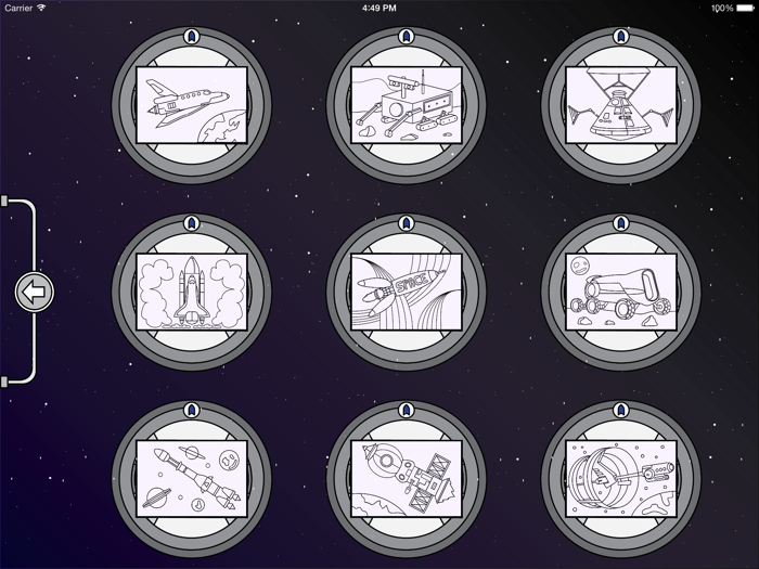 pitchou Space  drawing and painting in space