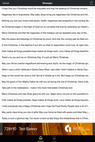 Christmas Messages & Images / New Messages / Latest Messages / Christmas Greetings screenshot 3