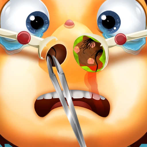 Kids Nose Doctor - Dr Care & Clean your Dirty Nose Its Fun Game Icon