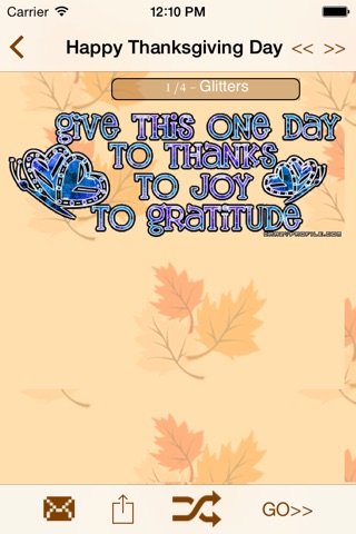 Thanksgiving Day Greetings screenshot 3