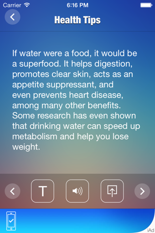 Free Health Tips screenshot 2