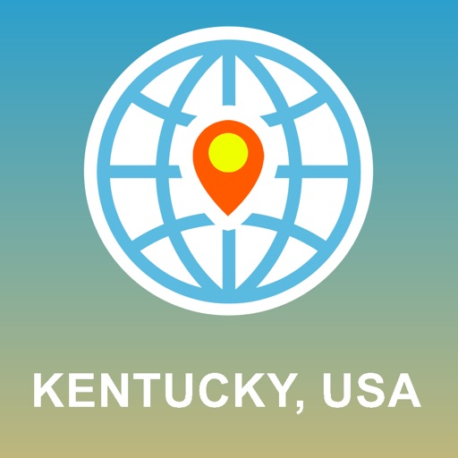 Kentucky, USA Map - Offline Map, POI, GPS, Directions icon