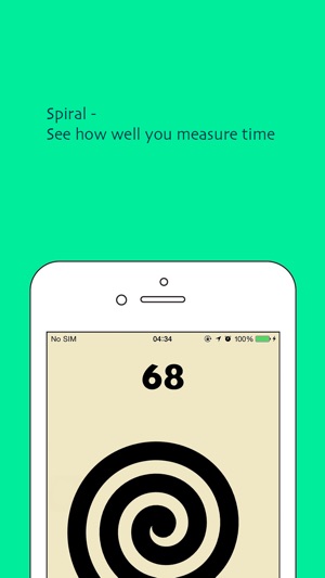 Spiral - A time measuring game