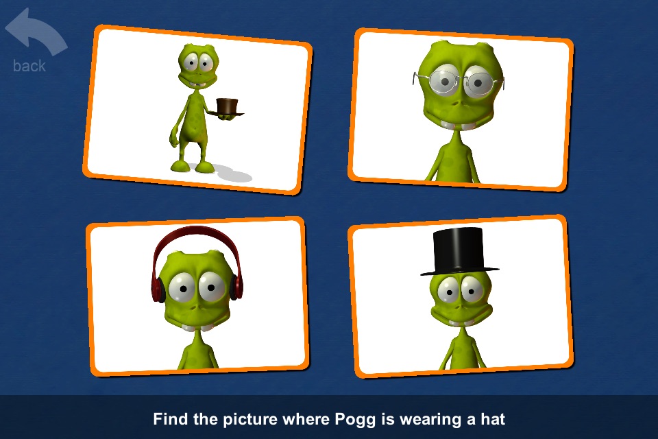 Pogg Cards - flashcards quiz and vocabulary building game plus make your own flashcard quizzes screenshot 4