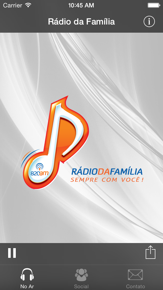 How to cancel & delete Rádio da Família 820 AM from iphone & ipad 1