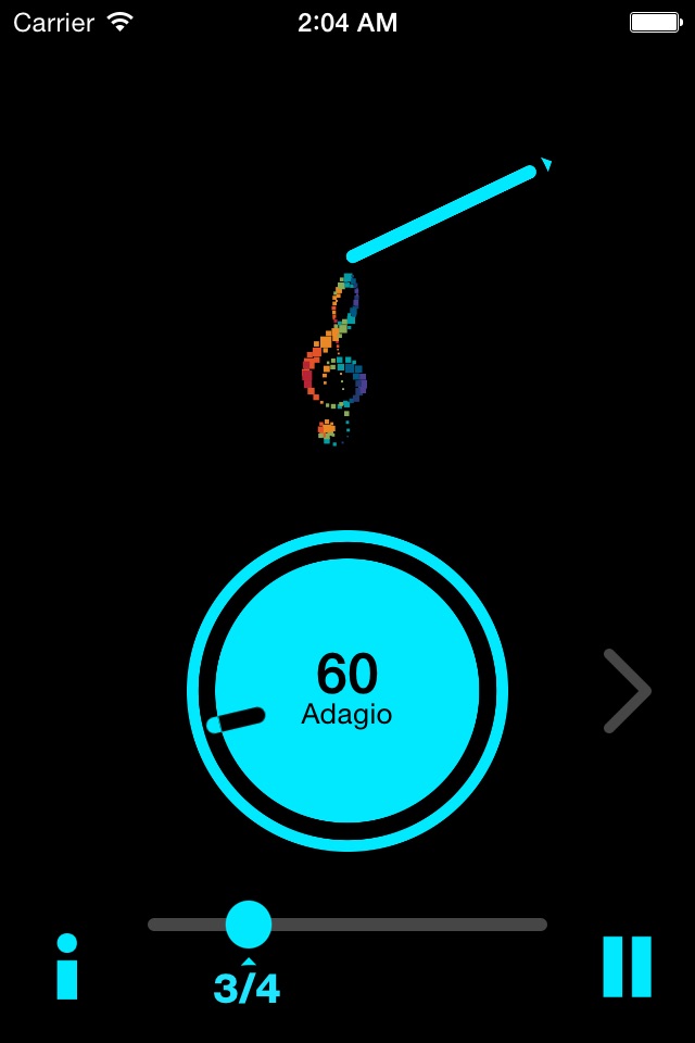 JoyTunes Metronome screenshot 2