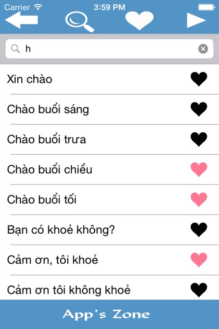 French - Vietnamese Học Tiếng Pháp giao tiếp trong các tình huống và ngữ cảnh cụ thể screenshot 3