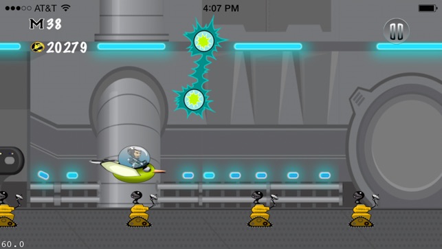 Space JetPack Rider :   من اجمل العاب حرب و العاب الايفون جد(圖4)-速報App