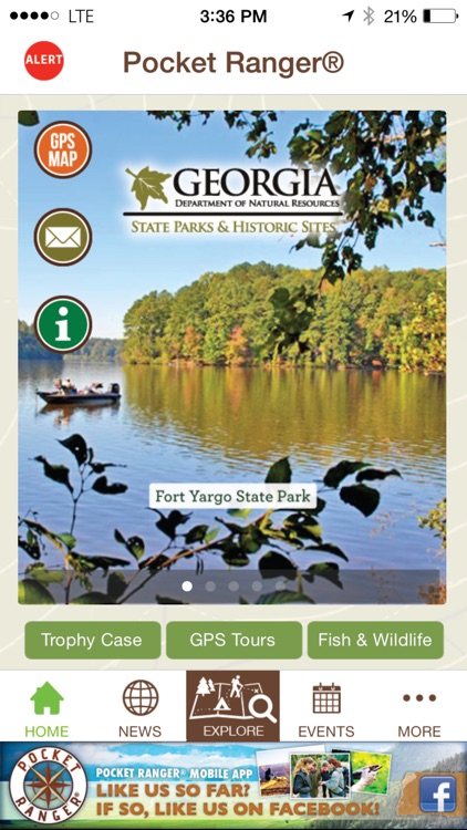 Georgia State Parks & Historic Sites Guide- Pocket Ranger®