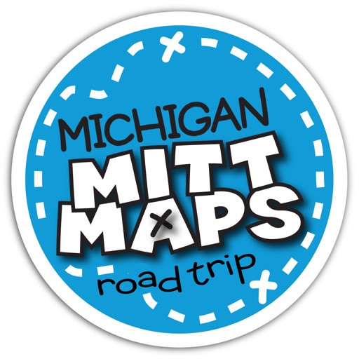Michigan Mitt Maps RoadTripUSA Icon