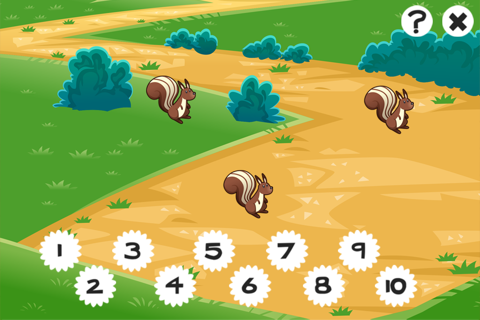 A Forest Counting Game for Children with flora and fauna of the woods screenshot 2
