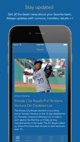 Game screenshot Go Kansas Baseball! — News, rumors, games, results & stats! mod apk