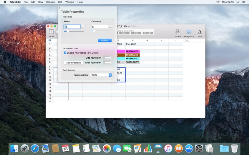 Tableedit Is A New Spreadsheet App For Mac