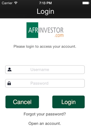 Afrinvestor Mobile screenshot 2