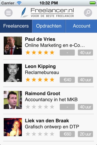 Freelancer.nl screenshot 3