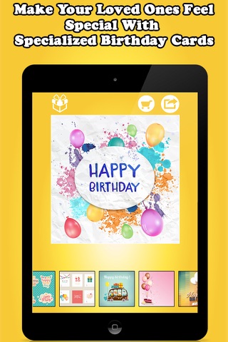 Birthday Cards & Greetings Free screenshot 2