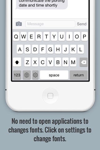 Fancy Font Keyboard PRO - For iOS8 Custom keyboard with cool fonts screenshot 2