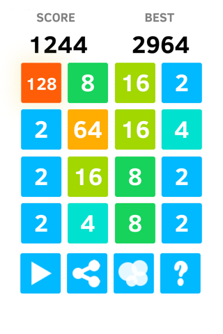 2048 Mania - The difference smash hit swipe tile challenge number puzzle game free screenshot 4