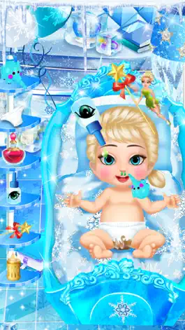 Game screenshot Mommy Queen's Newborn Ice Baby - Infant Child & Birth Care Games hack