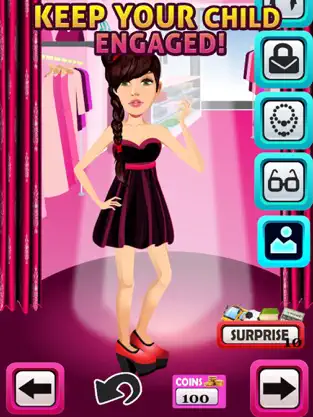 Captura 2 My Modern College Girl Fashion Boutique Mall Life Dress Up Game iphone