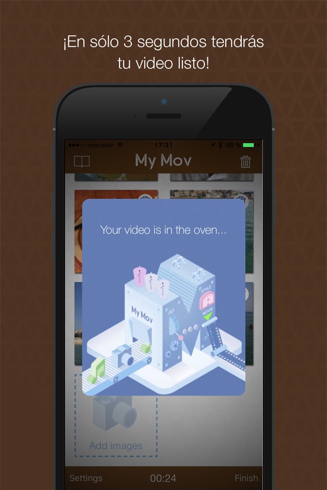 MyMov for Instagram Edition Video Editor - Convert your photos in videos slideshow screenshot 3