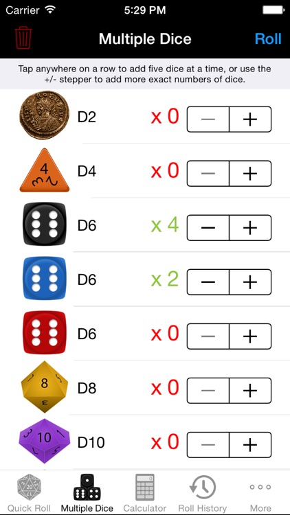 Natural 20 - for Rolling Dice