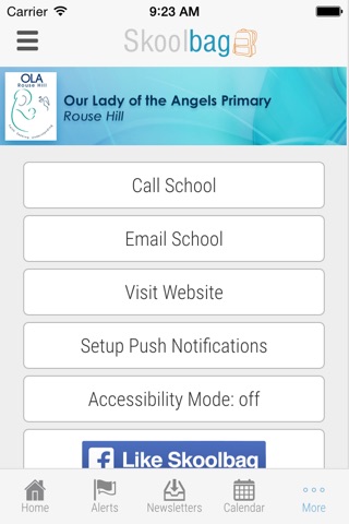 Our Lady of the Angels Primary Rouse Hill - Skoolbag screenshot 4