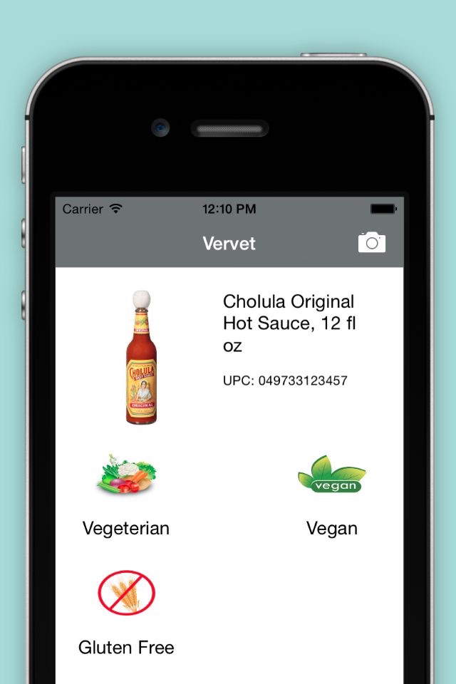 Vervet - Vegan Gluten Scanner screenshot 3