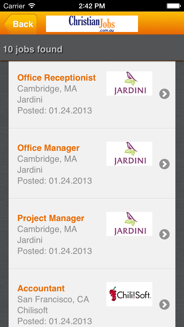 Screenshot #2 pour Christian Jobs Australia