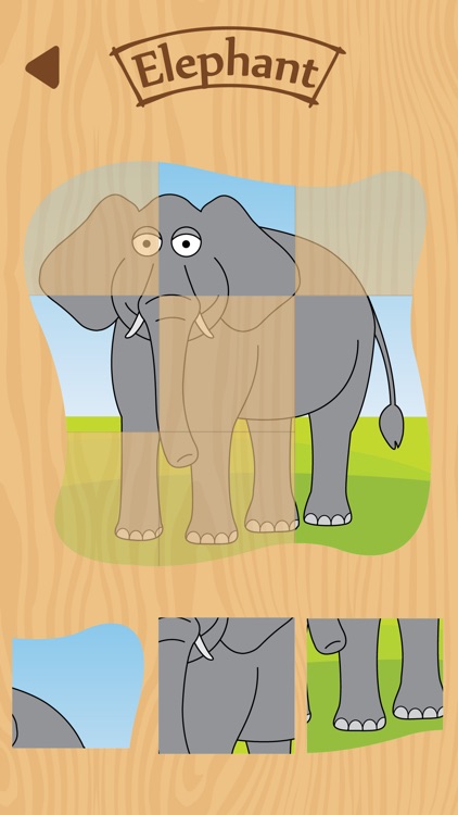 Toddler Puzzle Zoo Animal game