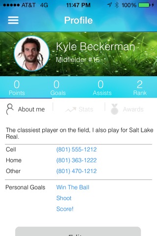 Gamer - A soccer team sports management app for the Team Mom, Admin, Coach, and Player screenshot 4