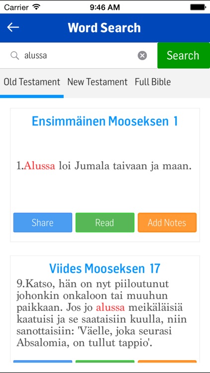 finnish bible free screenshot-4