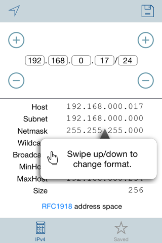 IP CIDR Subnet Calculator screenshot 2