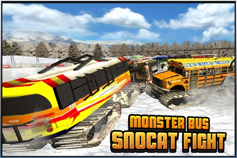 Monster Bus Snocat Fight screenshot 2