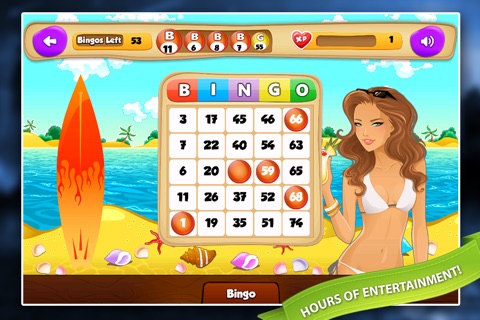 Beach Bingo Free : 12 Exciting Bingo Rooms screenshot 3