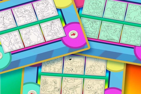 ABC Colouring Book 12 - Painting the animals (2nd) screenshot 3
