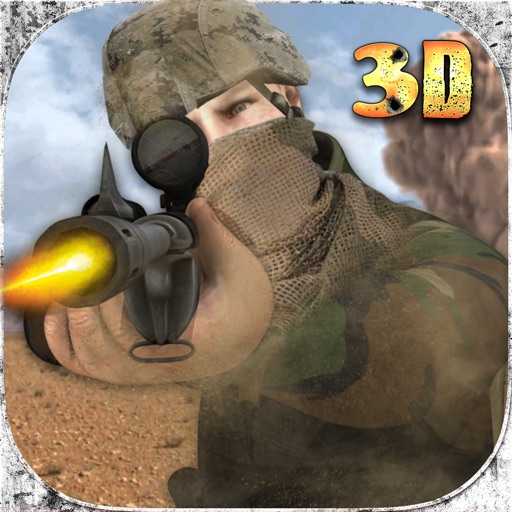 Marine Sniper Assassin in City Battle Warfare 3D icon