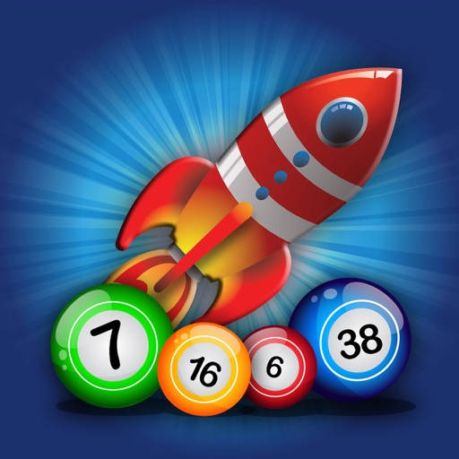Bingo Space Rocket - Play All New 2014 Casino, Las Vegas, Game of Chance & Online Bingo Game for Free ! iOS App