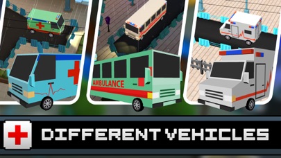 How to cancel & delete 3D Blocky Moto Ambulance King - Emergency Dr Rush Road Parking Mini Game from iphone & ipad 3