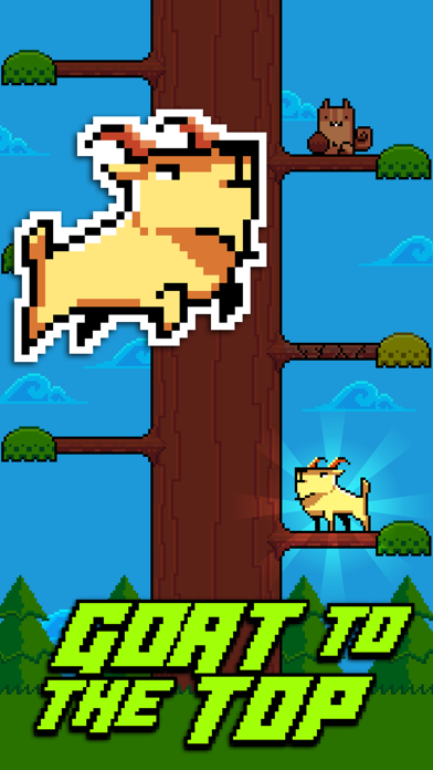 How to cancel & delete Goat Up! Mountain Goats Climb Timber Trees from iphone & ipad 1