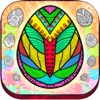 Icon Easter mandalas coloring book – Secret Garden colorfy game for adults