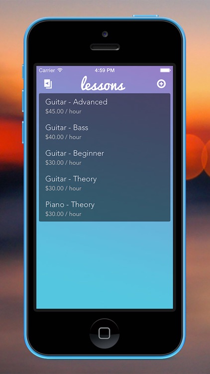 Lessons Invoicing screenshot-4