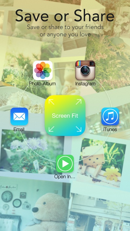 Screen Fit - Custom Your Picture for Big Screen Background and Wallpaper for iOS 8 screenshot-4