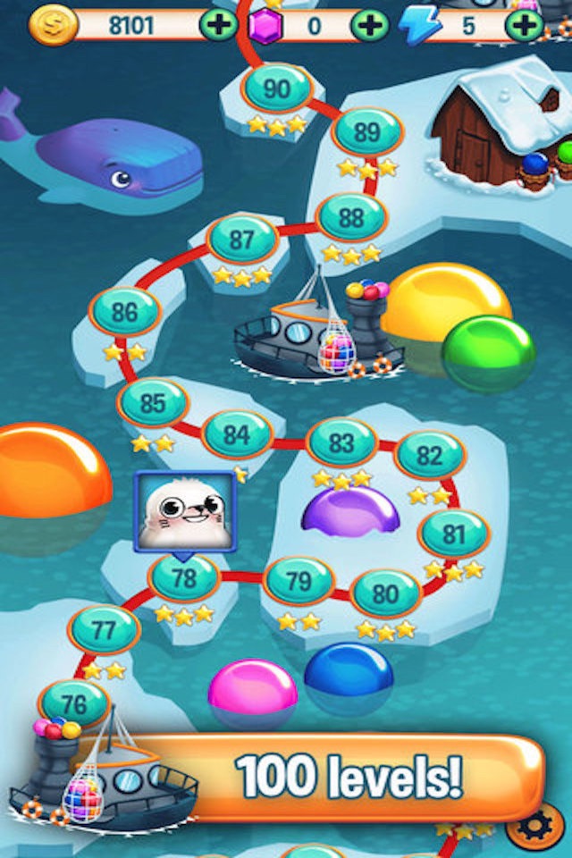 Bubble Pop - shooter heroes rescue pet witch screenshot 3