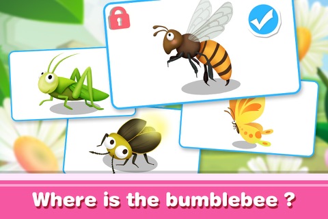 KidsBook: Insects - Interactive HD Flash Card Game Design for Kids screenshot 3